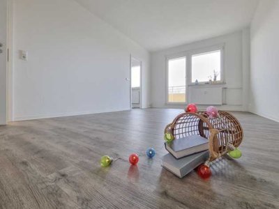 Schöne kleine Wohnung in ruhiger Lage mit freiem Blick.