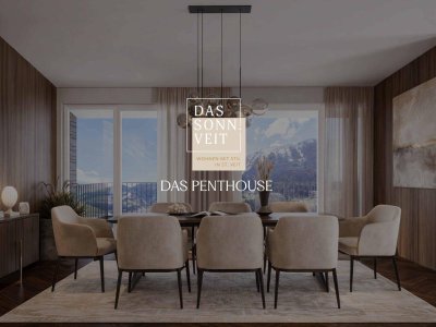 DAS PENTHOUSE - DAS SONN.VEIT | Letzte Einheit im Projekt | 360°-Ausblick. 4-Meter Raumhöhe. Barrierefrei &amp; Tiefgarage.