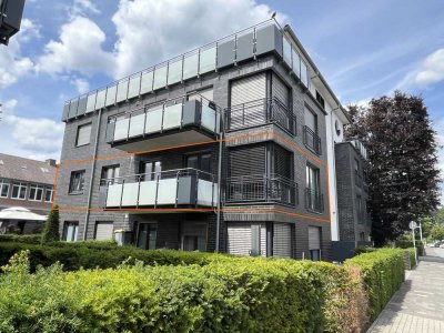 *Zwischen Stadtpark und Innenstadt*
barrierefreie 3-Zimmer-Wohnung
mit Balkon in Top-Lage von Rhei
