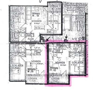 Stilvolle, modernisierte 2-Raum-Wohnung mit Balkon und Einbauküche in Frankenthal (Pfalz)