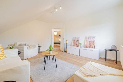 Positive Kapitalanlage mit 5% AfA und KfW Gefördert: Neue helle DG Wohnung