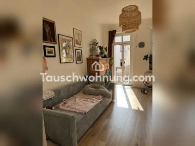 Tauschwohnung: Sonnige 3-RW im ruhigen Hinterhaus des belebten Lindenau