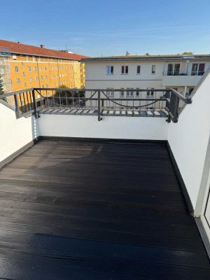 3 Jahre befristet ! Schöne 3 Zi.-DG-WE, EBK, Bad, Dachterrasse (fast fertig) !!!