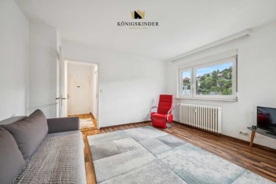 ** Weitblick inklusive – charmante 2-Zimmer-Wohnung mit Dachterrassen-Highlight **