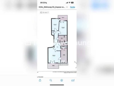 Tauschwohnung: Wohnung in Uhlenhorst direkt am Kanal