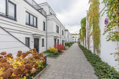 Moderne Stadtvilla mit Südwest-Dachterrasse im Herzen von Düsseldorf