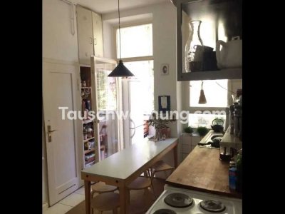 Tauschwohnung: 4-Zi. Altbau mit Balkon geg. Altbau/Balkon/Garten min. 80 qm