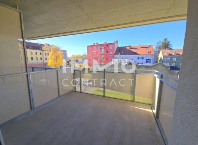 ERSTBEZUG: geförderte 2 Zimmer-Wohnung mit großem Balkon in zentraler u. ruhiger Innenhoflage - Puchstraße 34