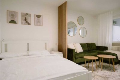Stilvoll möbliertes Apartment – komplett ausgestattet – WLAN – ruhig & zentral in Augsburg