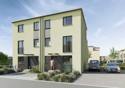 Ihr Traum vom Eigenheim: Moderne DHH inkl. Stellplätze und eigenem Garten