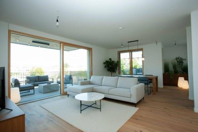 Einzigartige Atmosphäre: Grünruhelage mit Nähe zu Wien. ERSTBEZUG.