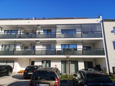 Wohnen mitten in Sondershausen, mit viel Grün und großer Terrasse.