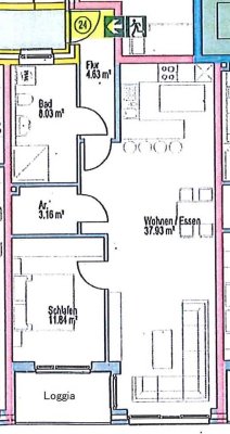 2-Zimmer-Wohnung in Rheine-Innenstadt