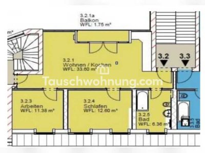 Tauschwohnung: 3 Zimmer gegen größere Wohnung (möglichst P-West/Bornstedt)