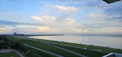 # Büsum/Lagune: Meerblickwohnung in erster Seereihe!