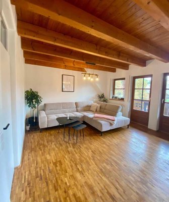Wohnen auf zwei Ebenen: Großzügige Maisonette in Mittelbiberach - wie geschaffen für Paare!