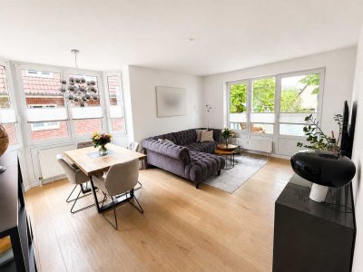 Hochwertige 2,5-Zimmer-Wohnung mit Süd-West-Balkon, TG & Wallbox in HH-Schnelsen