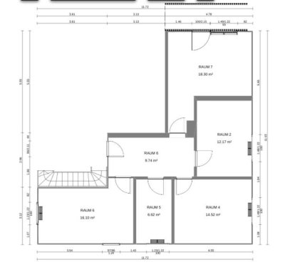 Exklusive 3-Zimmer-Wohnung mit Balkon in Seeheim