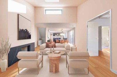 Dachgeschoss-Luxus mit Designausstattung inklusive