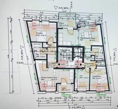 Erstbezug! Moderne 2 Zi.- Whg., Aufzug, Balkon, Stellplatz auf Wunsch / Ladestation E - Auto