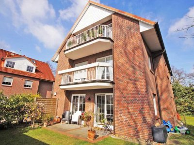 Wohlfühlwohnung mit Hauscharakter, Terrasse und Garten, im grünen Hummelsbüttel/Alstertal