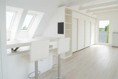 Gemütliche 1-Zimmer- Studio Wohnung mit Terasse in Bremen Habenhausen