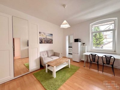 FLATmix.de / PB-Mitte, nähe HBH / hell, komplett  möbliert 2-Raum-App. mit SÜD-Balkon...