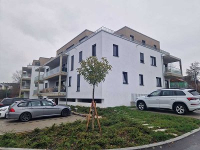Barrierefreie 3,5 Zimmer-Maisonette-Wohnung mit Balkon, Dachterrasse und TG in Top-Lage!