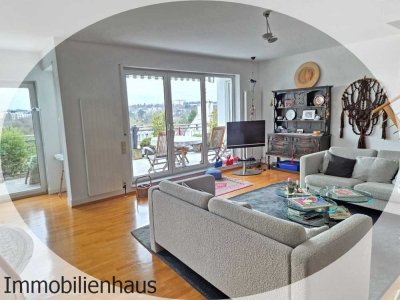 Lichtdurchflutete Penthouse-Galerie Wohnung!  Fernblick! 140 qm plus 29 qm Galeriebereich!