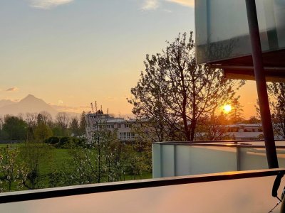 KURZZEIT-MIETE EXKLUSIVE WOHNUNG mit Terrasse (Stadt Salzburg)