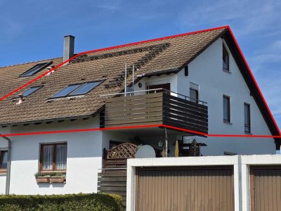 Renovierungsbedürftige 3,5-Zimmer-Galerie-Wohnung mit Balkon