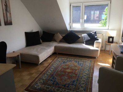 2-Zimmer Dachgeschoss-Wohnung + Einzelgarage in Mannheim Schwetzingerstadt