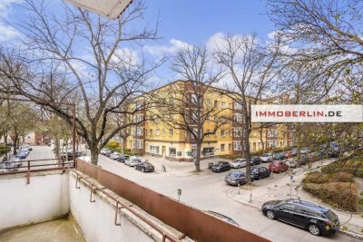 IMMOBERLIN.DE - Frisch renoviert! Charmante Wohnung mit Terrasse in beliebter Lage