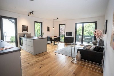 Traumhaft wohnen im Blumenviertel: vollmöbliert und ausgestattet