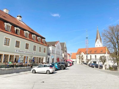 Wohn- und Geschäftshaus mit Garten direkt am Marktplatz in der Altstadt von Vohburg bei Ingolstadt