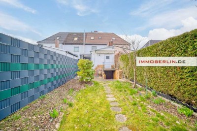 IMMOBERLIN.DE - Gepflegtes Reihenhaus mit beschaulichem Garten in Ruhelage