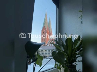 Tauschwohnung: Biete schöne Wohnung in bester Lage suche 3 Zimmer in Lübeck