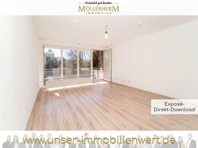 Etagenwohnung mit sonniger Loggia und Stellplatz in Lübeck-St.Jürgen