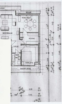 Gepflegte 2,5-Zimmer Dachgeschosswohnung in Dortmund-Westrich