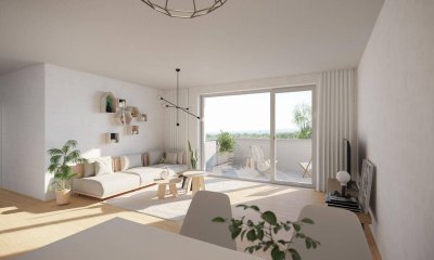 ERSTBEZUG! Übergabetermin: 21.04.2026 - Moderne 3-Zimmer-Wohnung mit Balkon, Lift und Tiefgaragenabstellplatz - Barrierefrei!