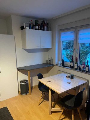 Helle 1-Zimmer Wohnung in Bayreuth - teilmöbliert mit TG-Stellplatz