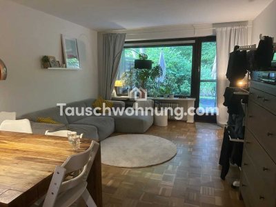 Tauschwohnung: 3 Zimmer Wohnung in Rissen mit Garten