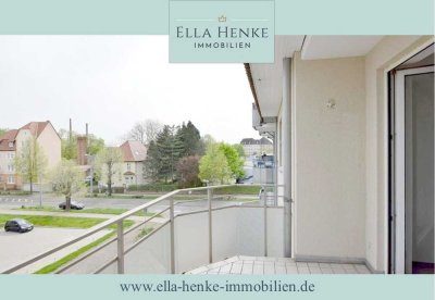 Helle, gepflegte 2-Raum-Wohnung mit Balkon in Halberstadt zu vermieten.