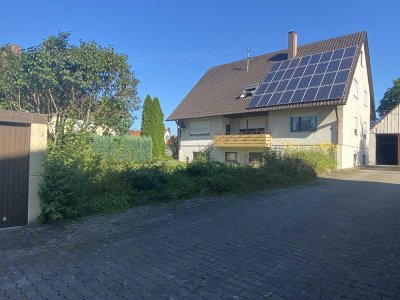 Renovierte 3-Zimmer-Wohnung mit Balkon und Einbauküche in Michelbach