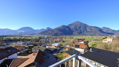 Ruhige 3-Zimmer-Penthousewohnung in Panoramalage im Tiroler Festspielort Erl