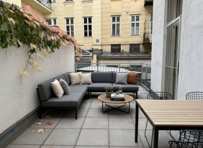 Elegante 4-Zimmer-Wohnung mit großer Terrasse und Klopfbalkon