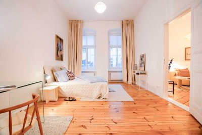 MR. UNREAL: *PROVISIONSFREIE hochwertig sanierte 2-Zimmer Terrassenwohnung im Bötzowkiez!