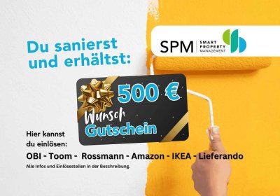 Renovieren und profitieren!