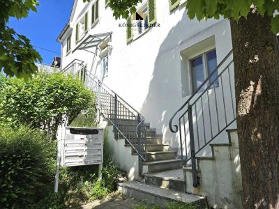 Köngens Herzstück – 2 Zimmer, Terrasse, Stellplatz