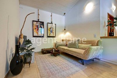 MÖBLIERT - GRÜNE IDYLLE - Gemütliche 2-Zimmer-Wohnung